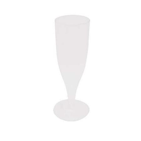 HOFFMASTER 4 oz Plastic Champagne Glass, 96PK 180018